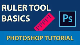 How to Use the Ruler Tool in Photoshop Easy Tutorial  - Bangla