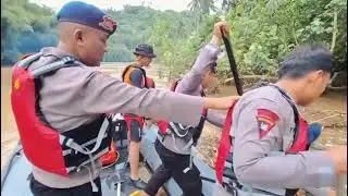 Satuan Brimob Polda Gorontalo Batalyon B Pelopor kembali melaksanakan misi kemanusiaan