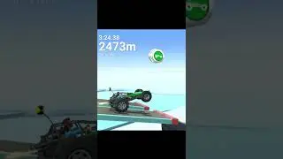 Acrobatics of Buggy Car in MMX Hill Dash 2 #Shorts