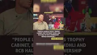 David warner Bold Statement on ipl