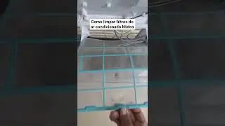 Como limpar os filtros de ar condicionado Midea Springer