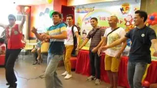 Party games at jollibee