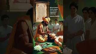 2600 Years Ago?! The World's First Plastic Surgery Was Done in India 🇮🇳 #youtubeshorts #shorts