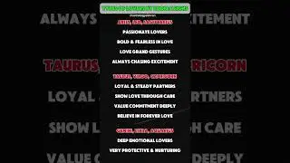 Zodiac Love Styles Revealed #zodiac #zodiacsigns #astrology #astrologysigns #horoscope&nbsp;#tarot