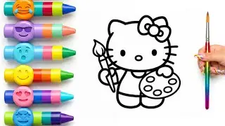 Hello Kitty Simple Drawing 🎀 | Fun Drawing for Kids