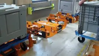 Tugger train Still LiftRunner® B Frame with load centralisation