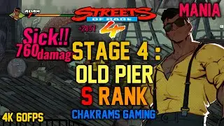 Streets of Rage 4 - Stage 4: Old Pier [ Adam Hunter - Mania Difficulty - S Rank ]
