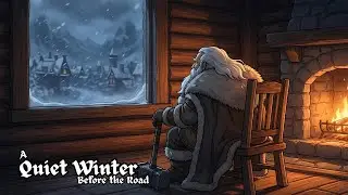 A Quiet Winter Before the Road - Cozy Medieval Fantasy Music for Focus & Relaxation