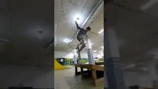 BS Heelflip с кикера! #shorts