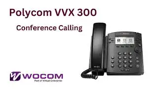 Polycom VVX 300 -  Conference Calling Feature- WOCOM Jamaica ITSP