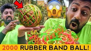 Rubber Band Ball Making! Is It Possible 🤯?
