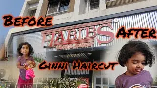 Ginnu New Haircut - Dora The Explorer 🤣🤣 Bhavika Ganishka Sanat Poojari Tulu vlog channel 