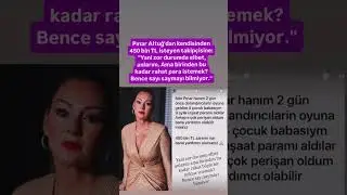 Pınar Altuğ'dan kendisinden 450 bin TL isteyen takip&ccedil;isine: 