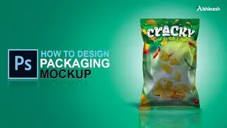 How to Design packaging mockup in photoshop | Adobe Photoshop Tutorial | #Abhinesh_singh