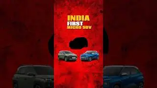 India first micro suv 🔥👑#shorts #hyundai #tata #mahindra #toyota