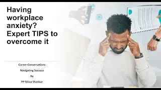 Having workplace anxiety Expert shares tips to overcome it#career #careerdevelopment #careerinsights