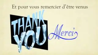En disant au revoir