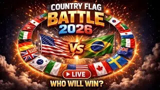🔥 Guess the Flag LIVE: The Closest Flag Battle Yet! 31.01.2026