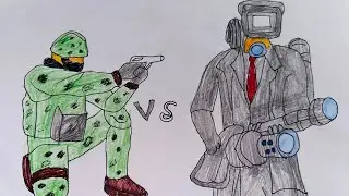 Coloring military vs camera 📸 man