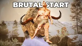 ARK Lost Colony - Easy Spawn Was a Lie... Brutal Start (Episode 1)