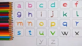English Alphabets | Learn to Write Alphabet | ABCD for kids learning | छोटे बच्चों की पढ़ाई | A to Z