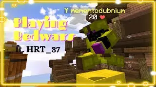 Trolling in Bedwars ft. HRT_37 | Minecraft Bedwars