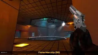 HL2DM 1vs1 EU: FisherMan vs QuAz | Ragequit happens | 2016-12-16