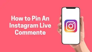 [Instagram] How to Pin An Instagram Live Comment ( Instagram)