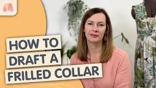 How to Pattern Draft | Collars | How to Draft a Frilled Collar