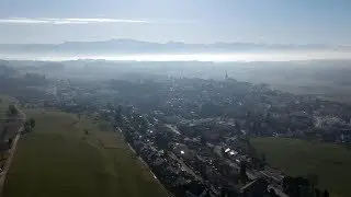 ALPINE VIEW - Gossau ZH, Switzerland (DJI Spark 1080p)
