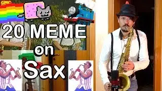 20 MEME SONGS on Sax 🎷