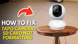 How To Fix Tapo Camera SD Card Not Formatting