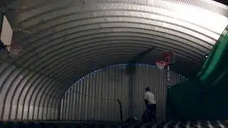 40 out of 50 hook shots, 3 point distance