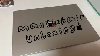  M4 맥북 에어 13인치 언박싱 | 인생 첫 맥북💻 | 교육 할인 | MacBook Air Unboxing
