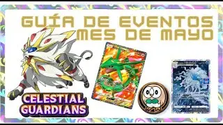 Eventos y recompensas de Mayo para Pok&eacute;mon Pocket || TCGP || Calendario || Guardianes Celestiales