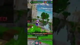 when knockback nemo solos (Hive Skywars) #shorts #minecraft #hive (Minecraft Bedrock)