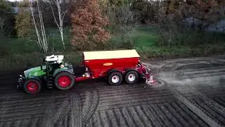 Hulst Agri Fendt 936 & Bredal K 165 XE CS kalkstrooier