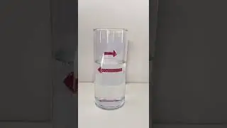 Flipping of the arrow experiment 🔜🔙#learning #science #experiment #light #study #trending