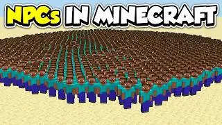 NEUE NPCs und AI in Minecraft sind sehr KOMISCH
