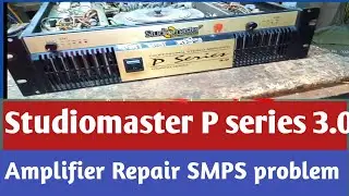 @abhijit8617studio master p series (  3.0)3000W amplifier repair ( Hindi)