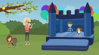 How to hire and use a bouncy castle safely at home #BounceSafe [Short]