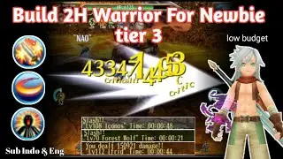 Guide & Build 2H Sword for Newbie! Low Budget! - Toram Online
