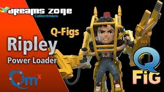 Ripley with PowerLoader MrFreeze Q-Figs Quantum Mechanix DZ Collectibles