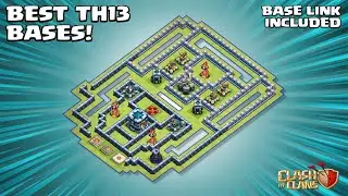 OVERPOWERED Town Hall 13 (TH13) Base - With TH13 BASE COPY LINK - Clash of Clans