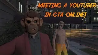 GTA 5 ONLINE- MEETING TRIPPY GLITCHER HD!!