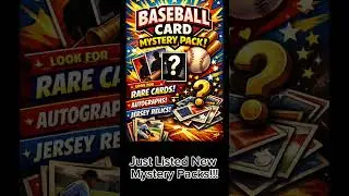 New Mystery Packs Listed!!! #edit #sportscards #sports #shorts #mysterypacks