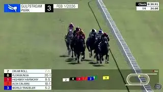 3ra Carrera de Gulfstream Park | Domingo 1 de Febrero de 2026