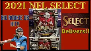 2021 NFL Select blasters are awesome!! Big QB ROOKIE hit plus many more. Best set of the year???