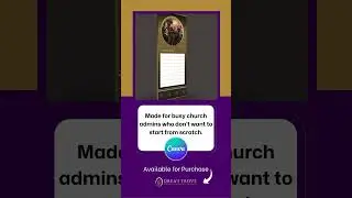 Canva Templates for your Church Anniversary