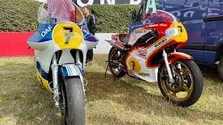 Donington Classic Motorcycle Festival, highlights JPS rotary Norton and Honda 6.